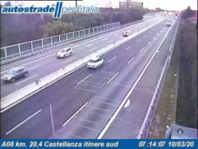 Imagen de vista previa de la cámara web Castellanza - A08 - KM 20,4